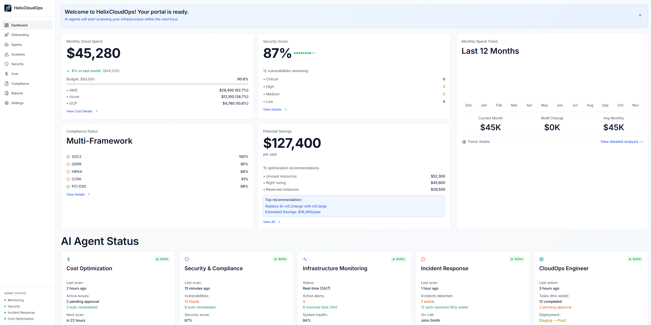 HelixCloudOps Platform